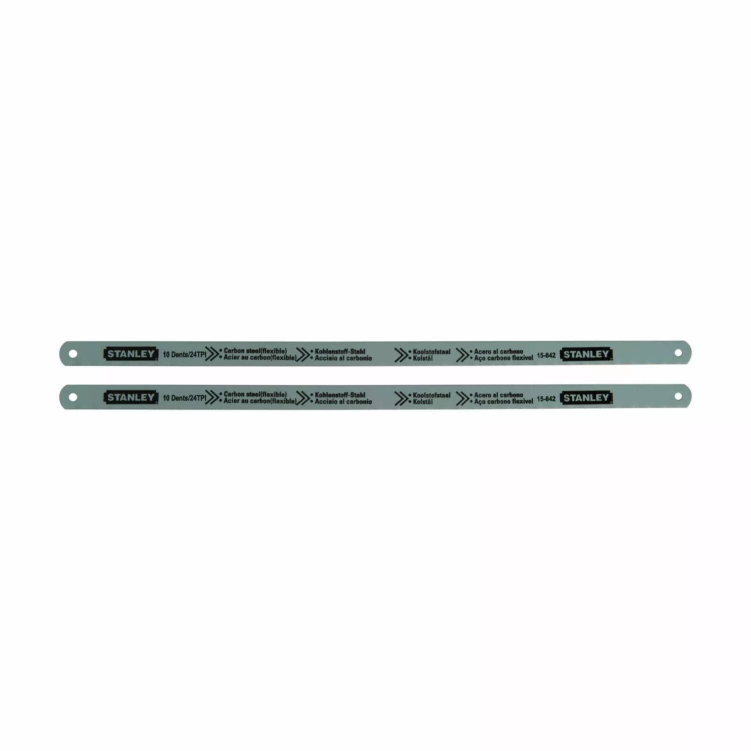 Stanley 0-15-842 Lame de scie à métaux 300mm - 24T/inch (2 pcs)-image