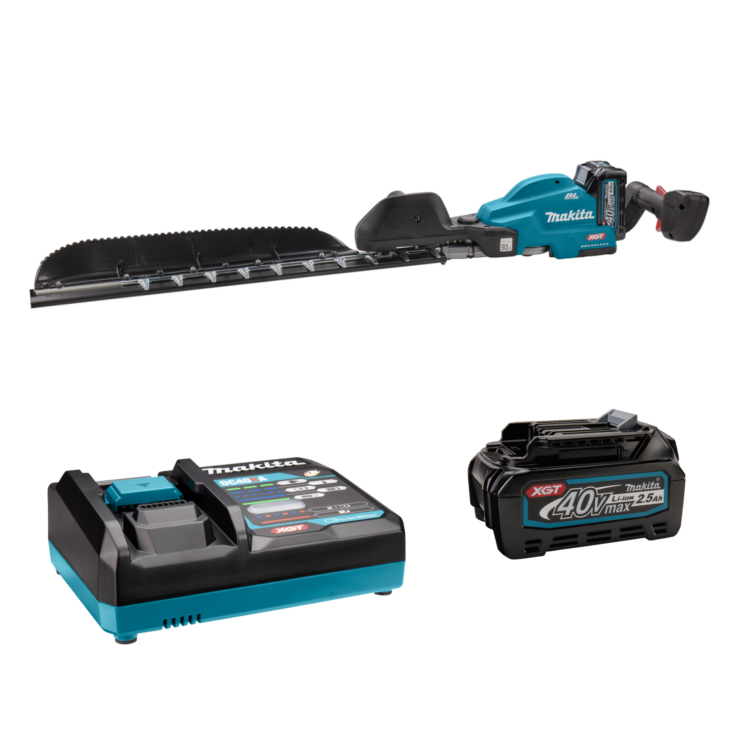 Makita UH013GM101 XGT 40V Max Li-Ion heggenschaar set (1x 4,0Ah) - 600mm - koolborstelloos-image