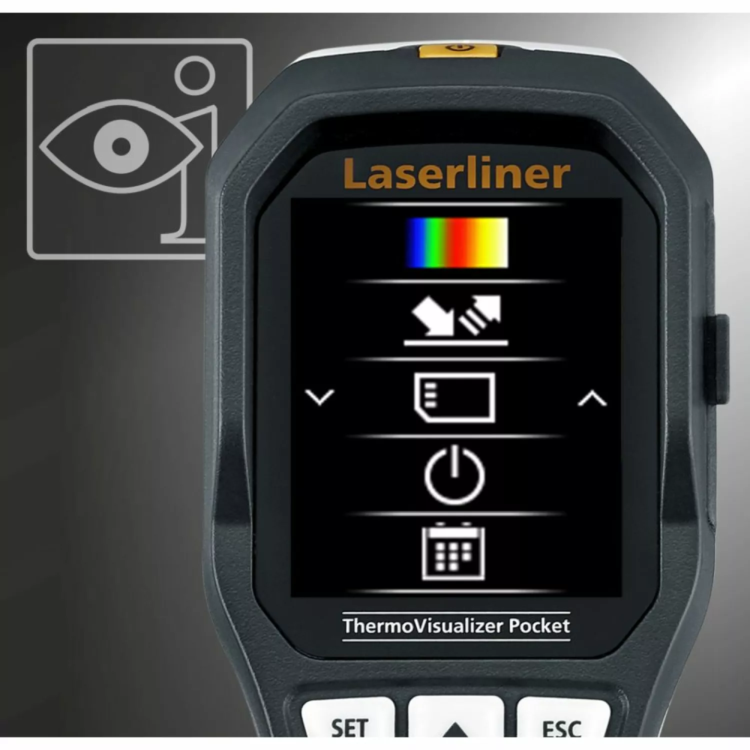 Laserliner 082.074A ThermoVisualizer Pocket Thermomètre infrarouge-image