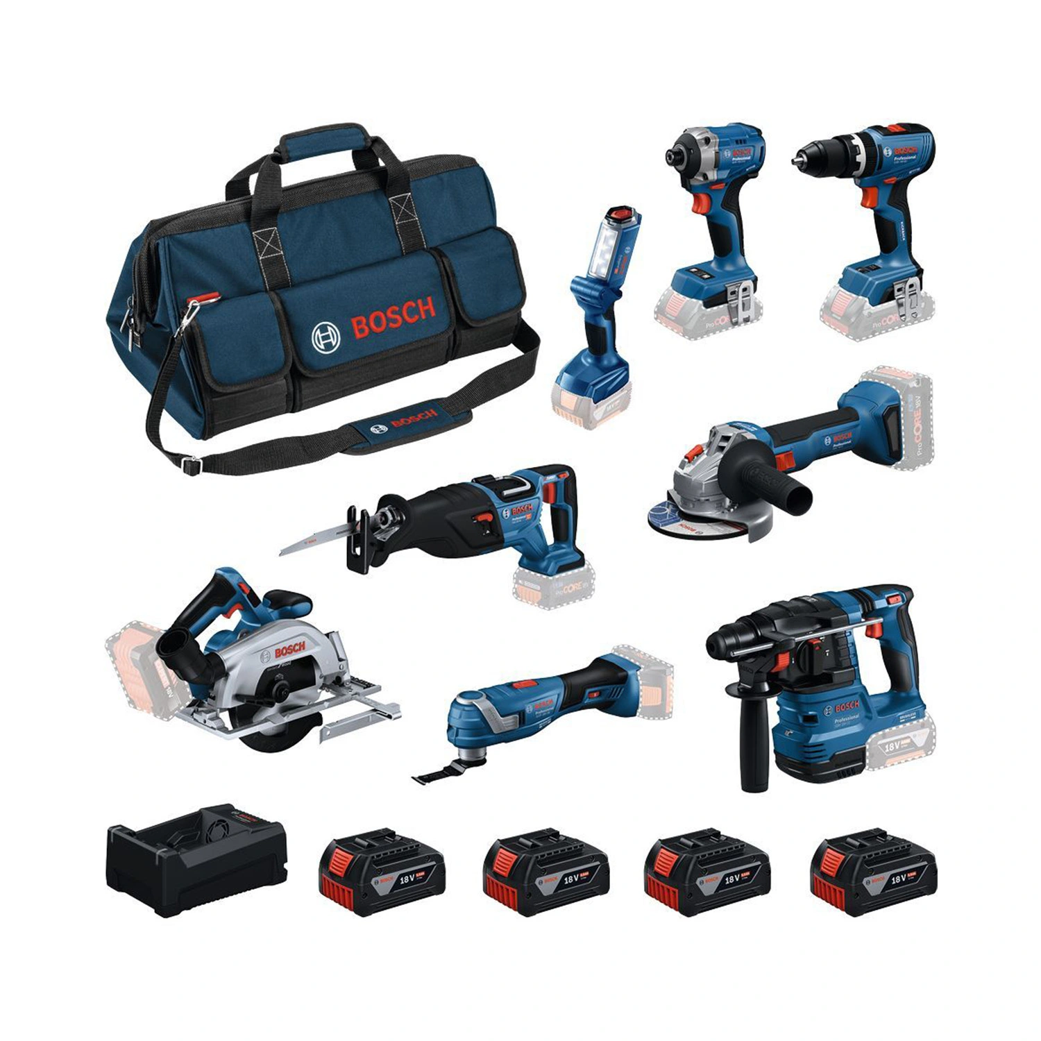 Bosch 0615V00061 8-delige combiset