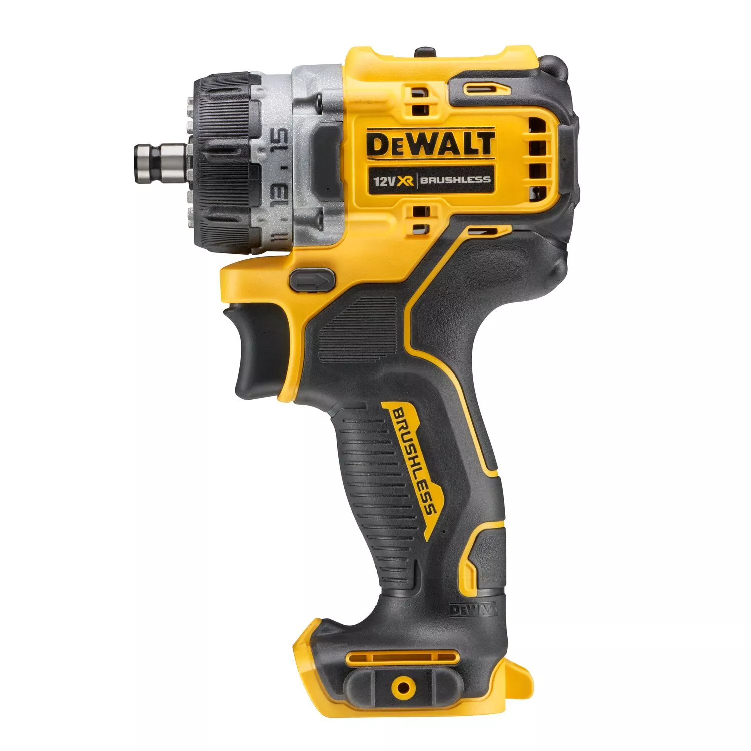 DeWALT DCD703NT 12V Li-ion Accu boormachine body met 4 verwisselbare koppen in TSTAK koffer-image