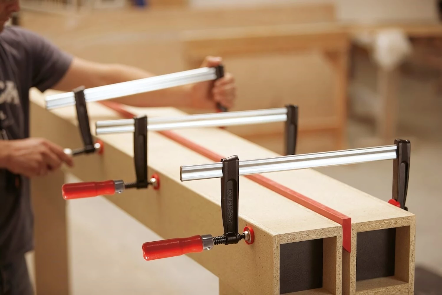 Bessey TPN25B8BE Lijmklem - Gegoten beugels - 250 x 80mm-image