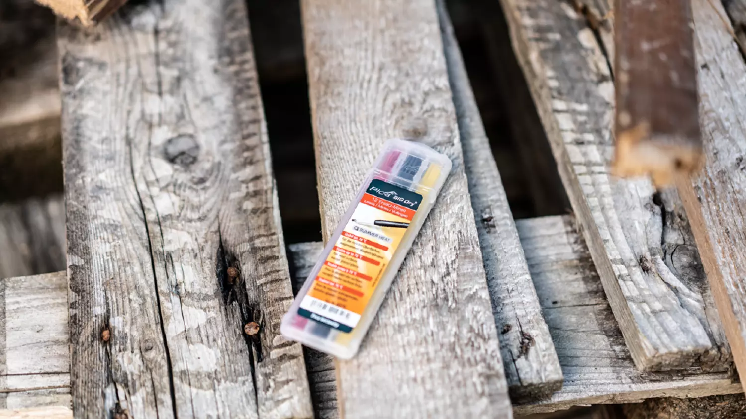 Pica 6070 BIG-Dry Navullingen SUMMERHEAT - Grafiet - Geel - Rood-image