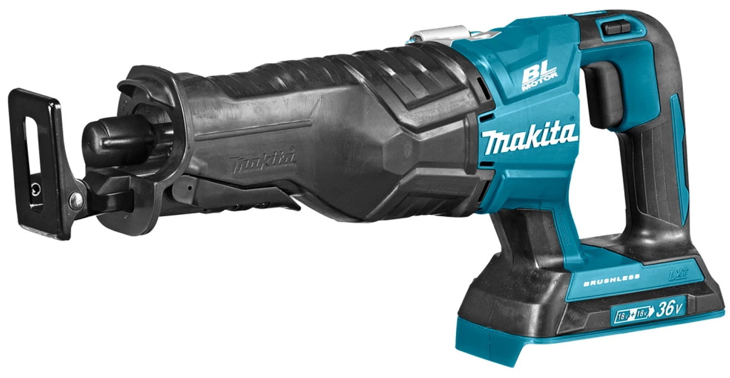 Makita DJR360PT2 36V (2x18V) Li-Ion accu reciprozaag set (2x 5.0Ah accu) in koffer - snelwissel - variabel - koolborstelloos-image