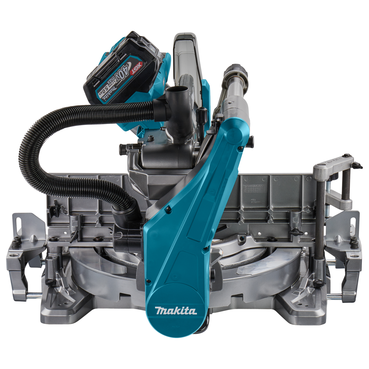 Makita LS004GM102 40V Max Li-Ion accu radiaal afkortzaag (1x 4,0Ah) incl. AWS zender - 260mm-image