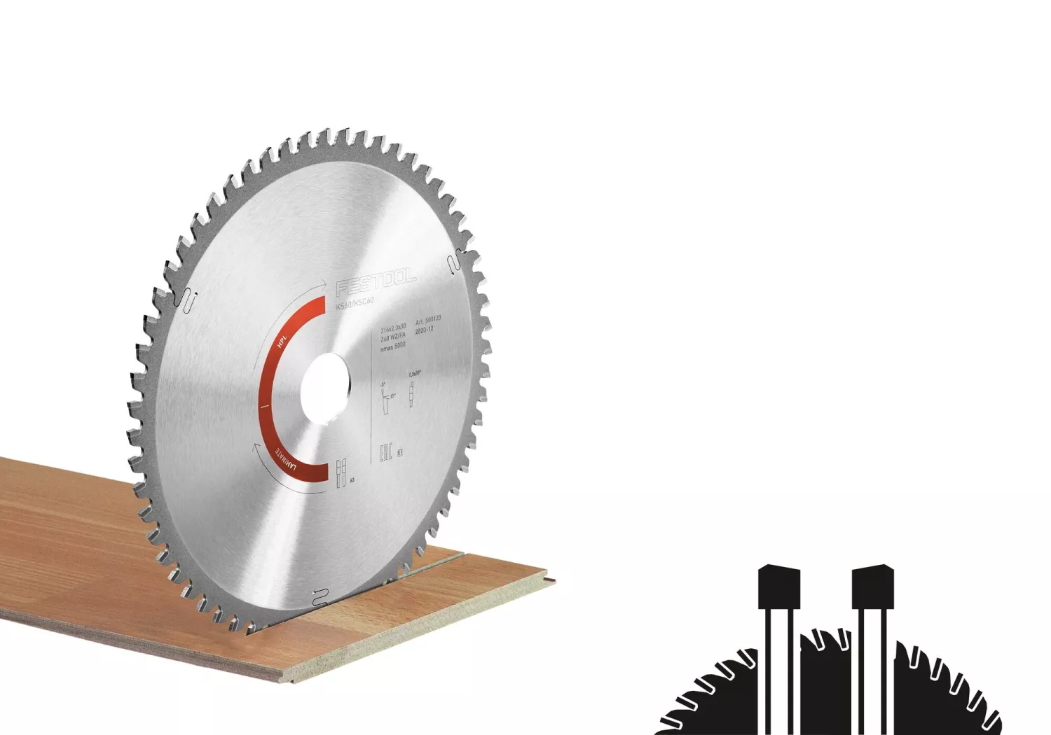 Festool HW 216x2,3x30 WZ/FA60 - Lame de scie circulaire-image