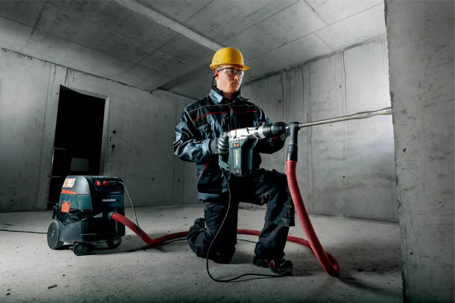 Metabo ASR 35 M ACP Bouwstofzuiger - 1400W - M-klasse - 35L-image