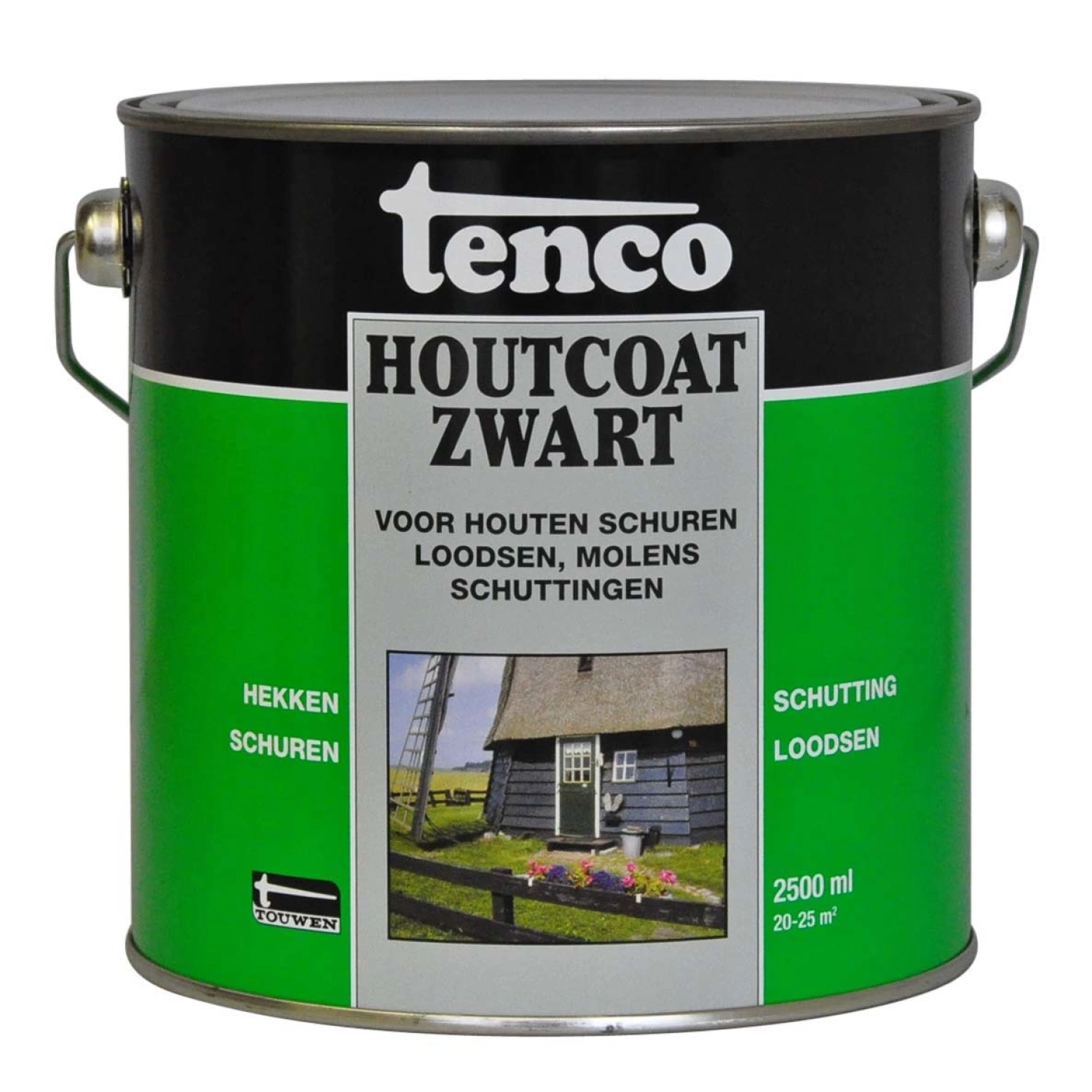 Tenco Houtcoat Teervrij - 2,5L - zwart-image