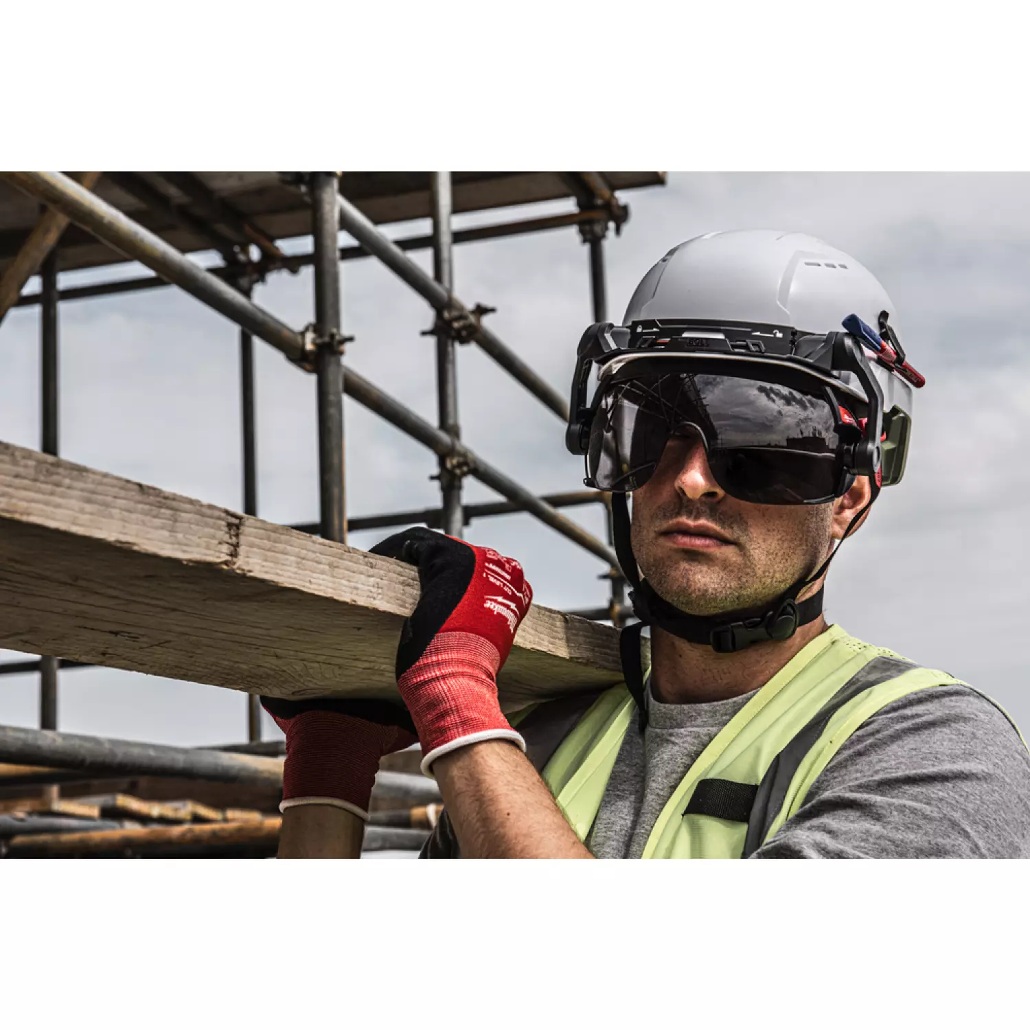 Milwaukee BOLT Visor Veiligheidsbril - Transparant-image