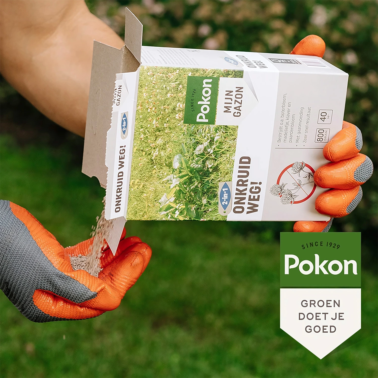 Pokon Adieu les mauvaises herbes ! - 40 m² - 800 g-image