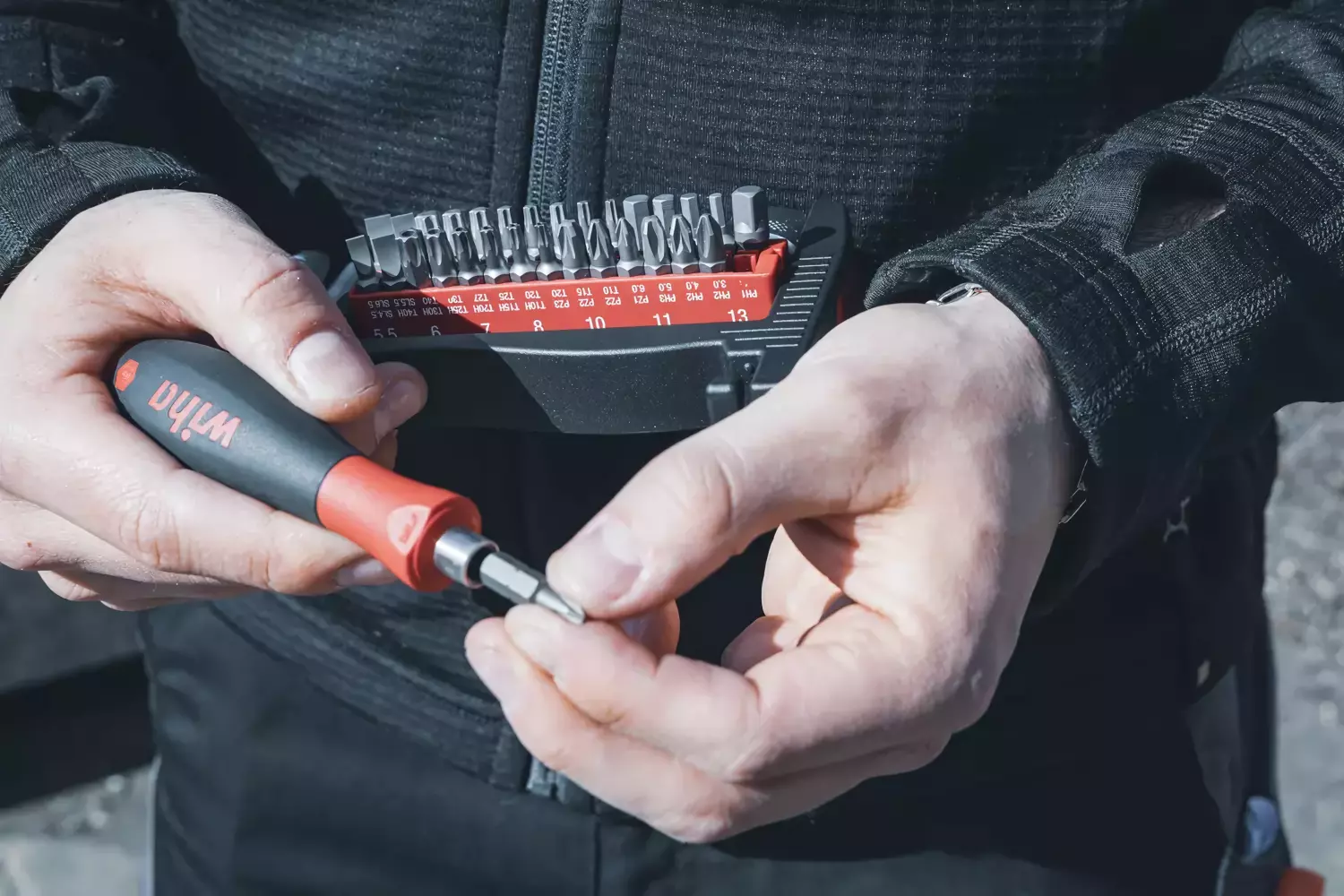 Wiha ProBuddy Evo 46960 Jeu d'outils - dans un coffret à embouts - 40 pièces-image