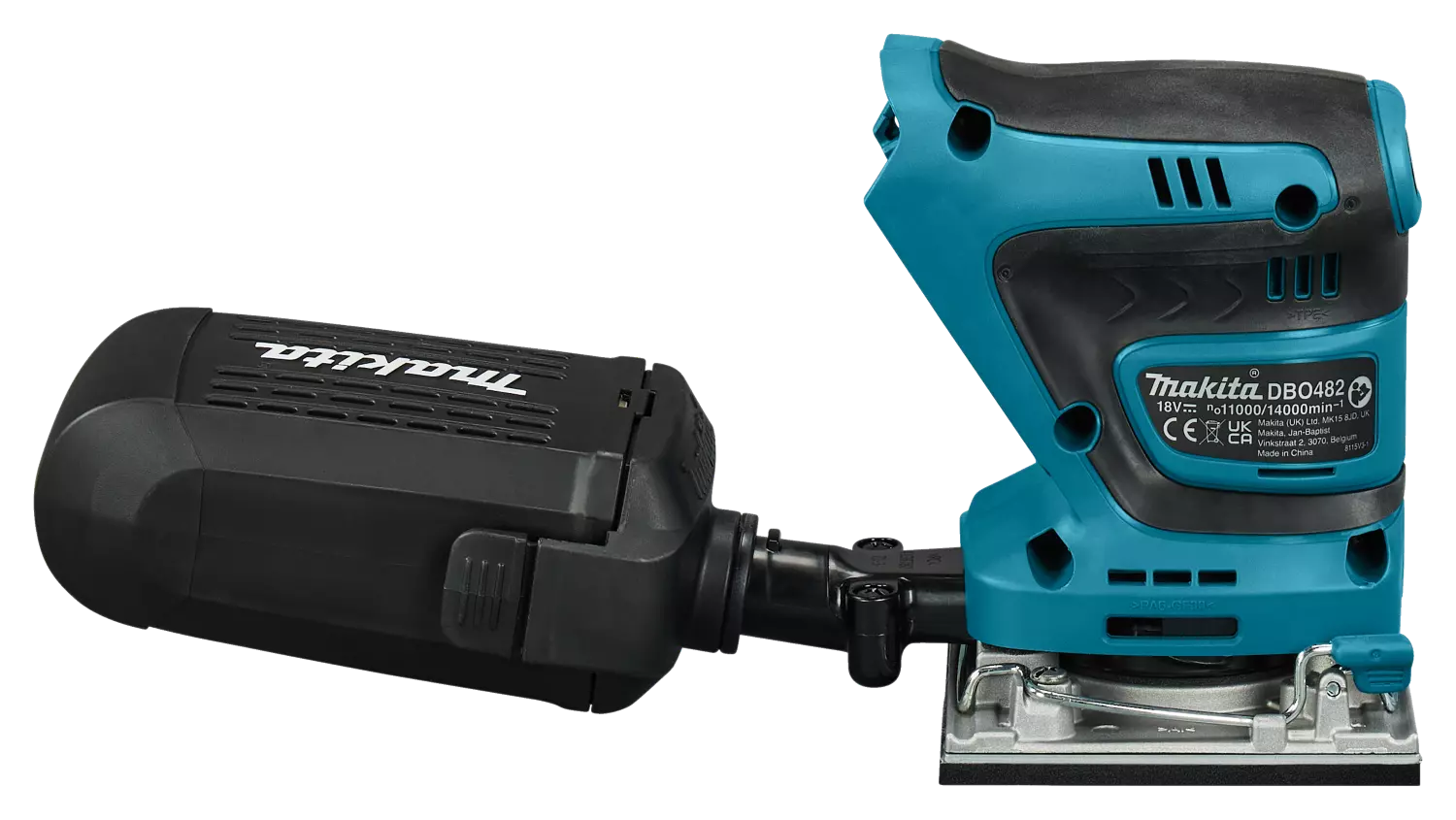 Makita DBO482Z Ponceuse à paume sans-fil - LXT 18V Li-ion – Machine seule-image