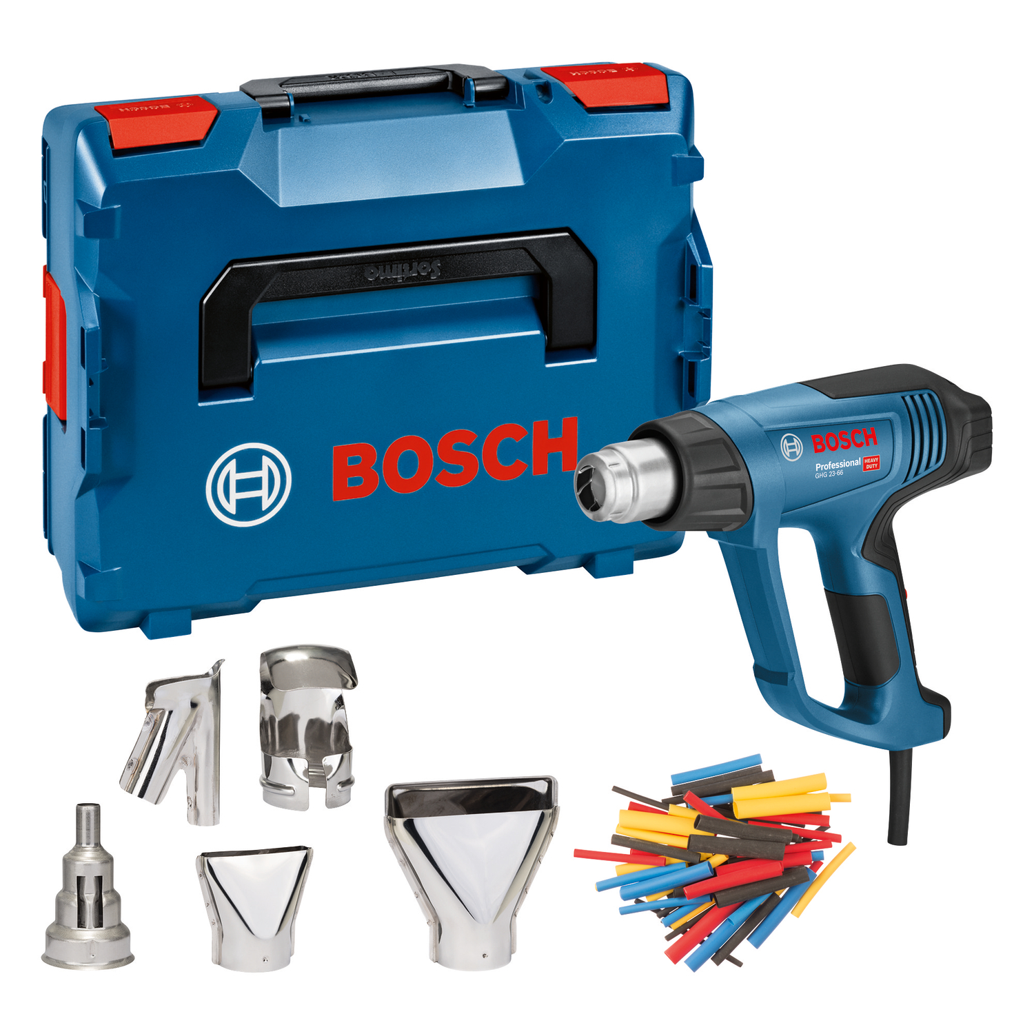 Bosch GHG 23-66 Heteluchtpistool inclusief accessoires in L-Boxx-image