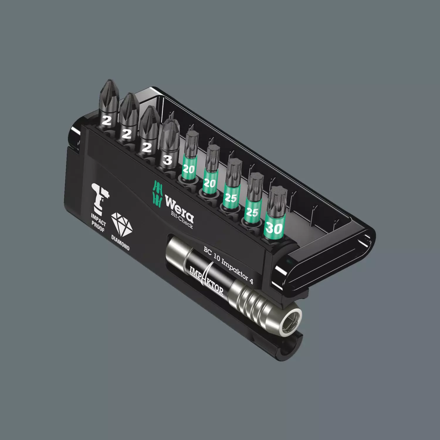 Wera 5057417001 10-delige Bit-Check Impaktor Bitset-image