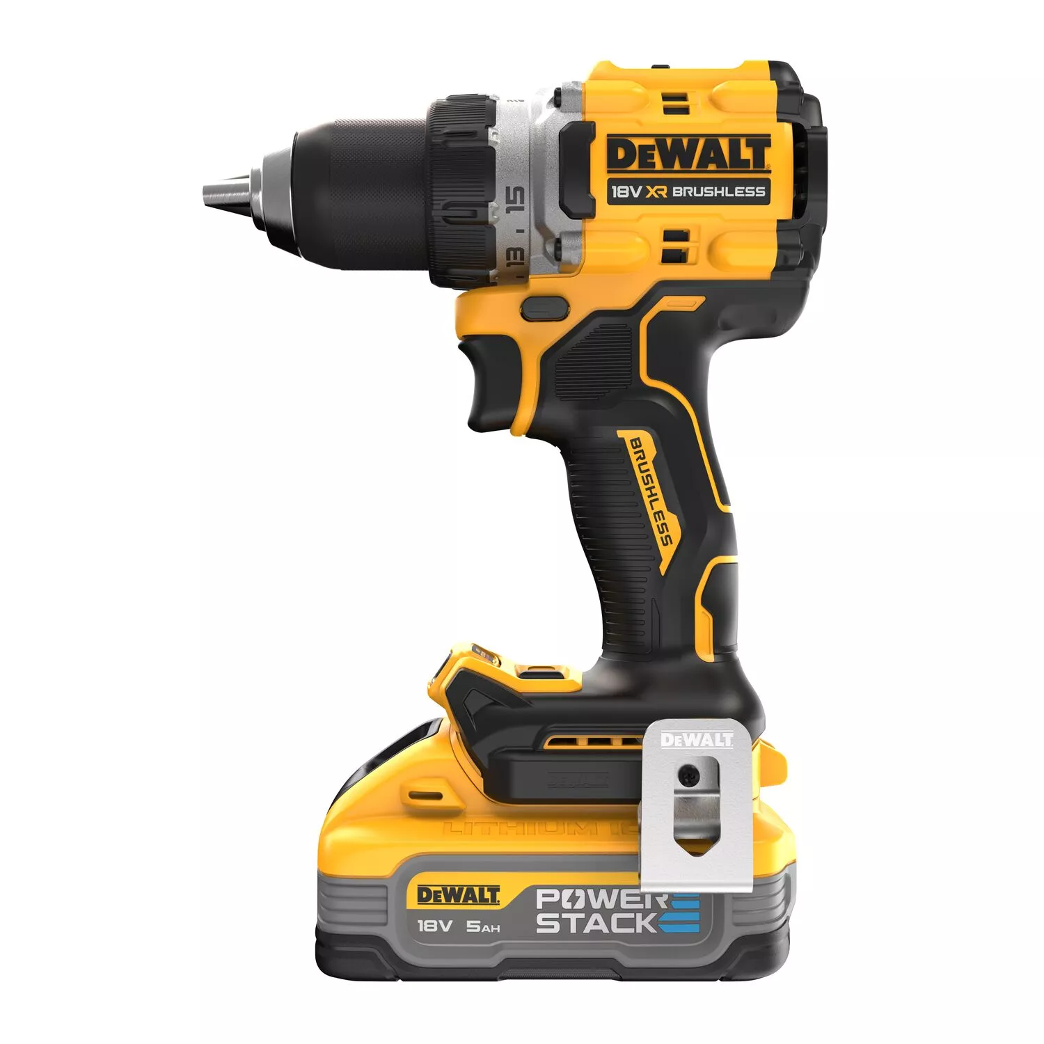 DeWALT DCD800H2T Batterie Li-ion 18 V Ensemble de perceuses à percussion (2 batteries 5,0 Ah) dans TSTAK-image