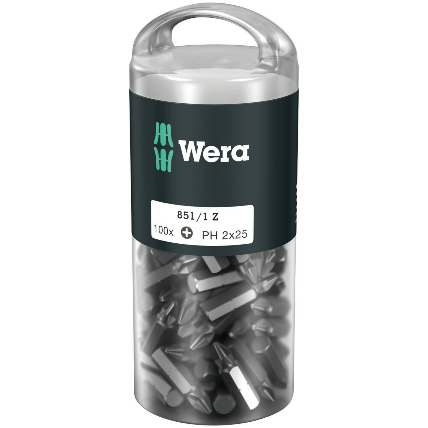 Wera 05072441001 851/1 Z 1/4" Philips Bit - PH2 x 25mm (100st)-image