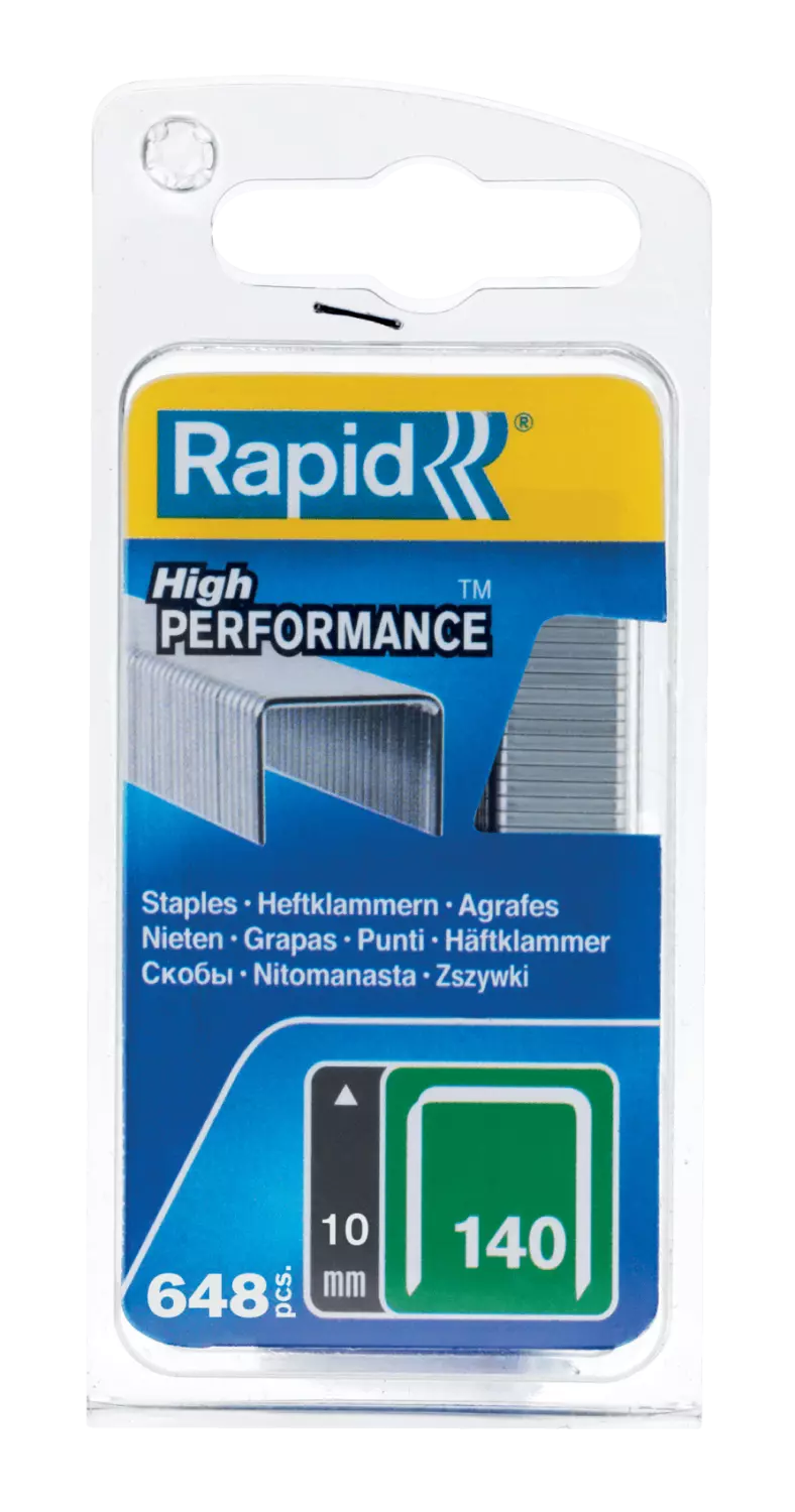 Rapid 311040 Agrafes en fil plat n°140/10 mm-image