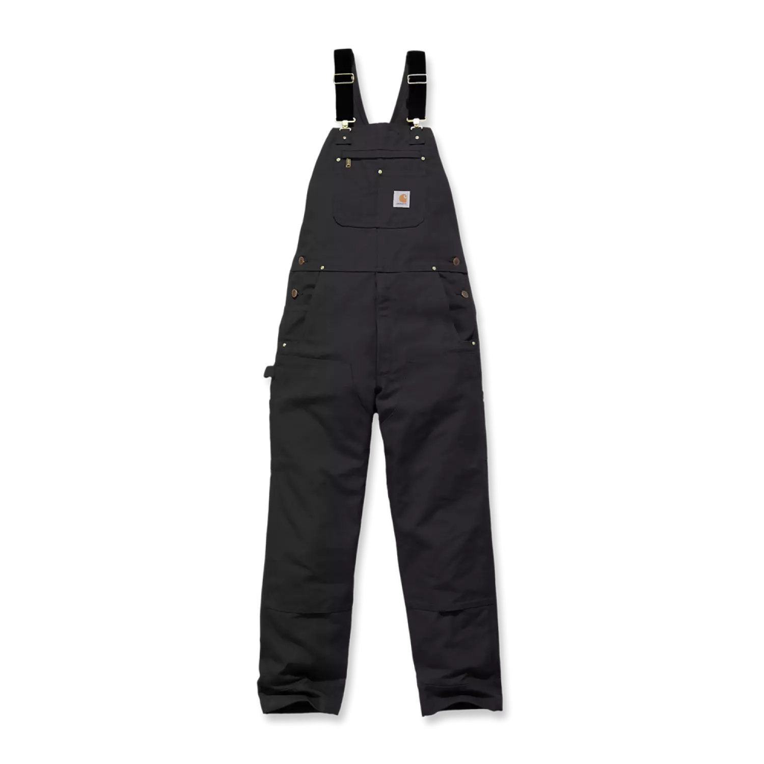 Carhartt 102776 - Salopette Ultra Résistante - Homme - Créée Grâce Au Savoir-Faire Du Crew - W44/L32 - black-image