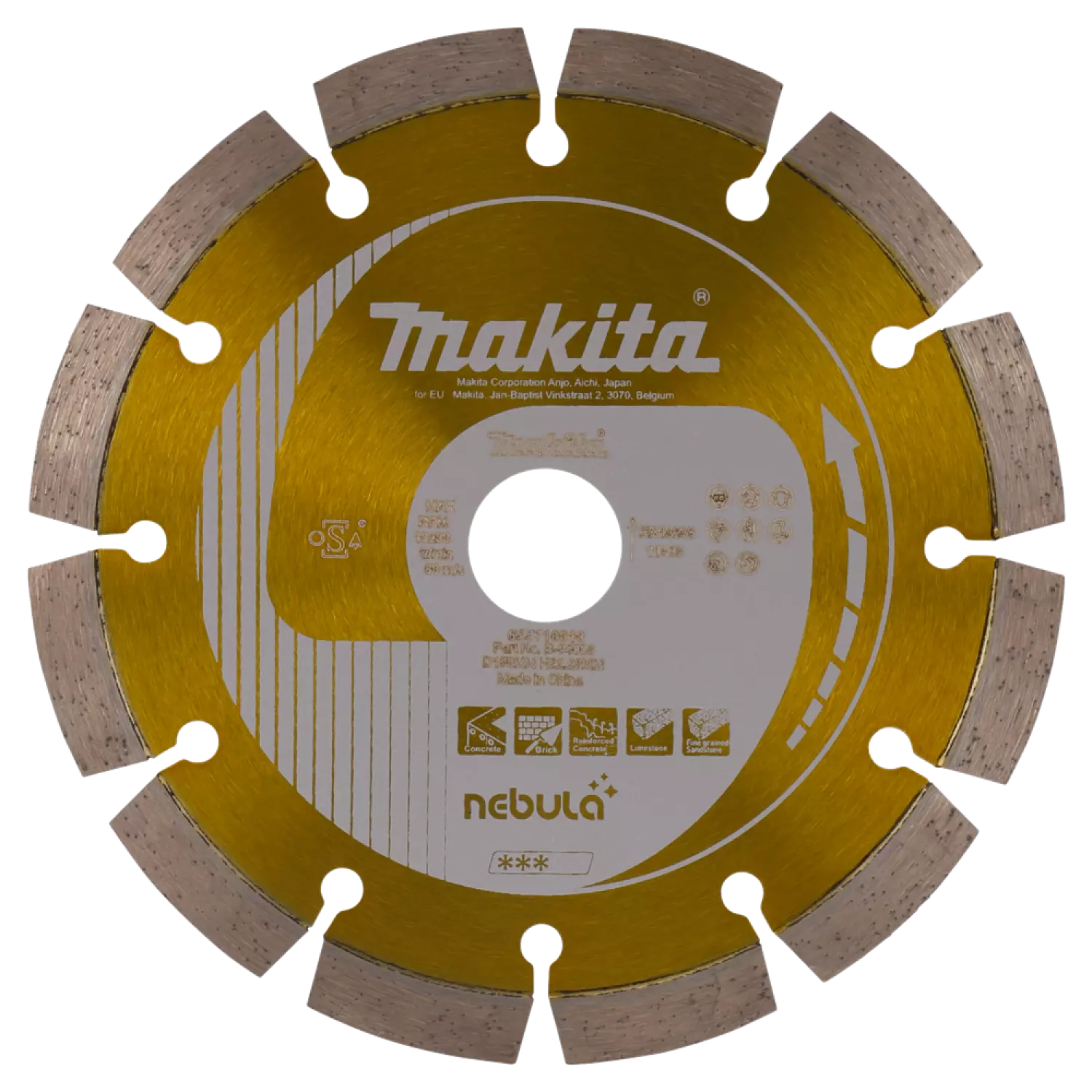 Makita B-54003 Diamantschijf - 150x22,23x2mm-image