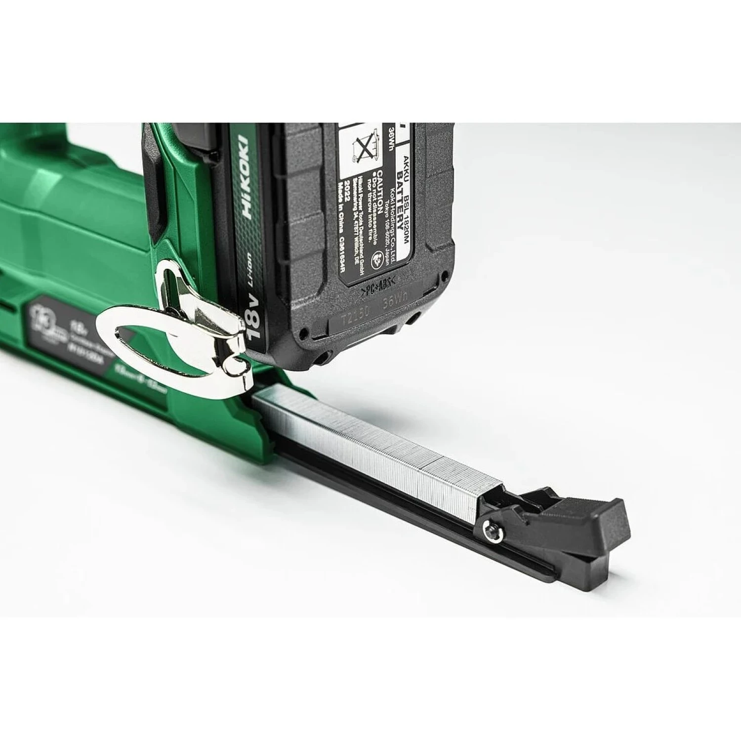 HiKOKI N1812DAW4Z 18 V Li-ion Batterie Agrafeuse - 6-13 mm-image