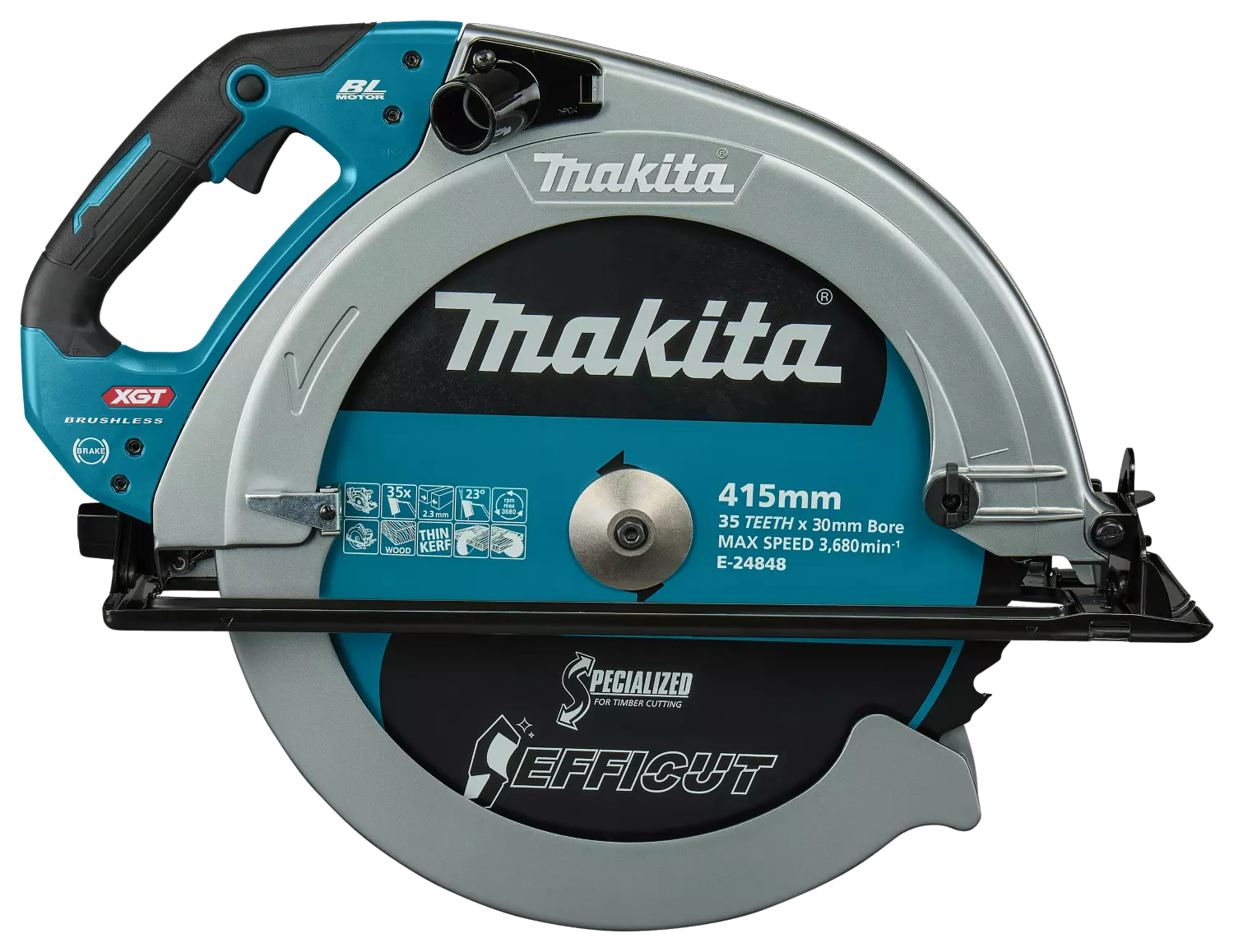 Makita HS013GZ 40V XGT Li-ion accu cirkelzaag body - 415mm-image