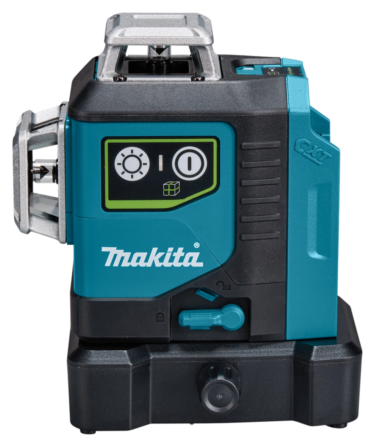 Makita SK700GDX 12V Max Li-Ion accu kruislijnlaser set (1x 4.0Ah) in tas - zelfnivellerend - groen 3x360° - 35m-image