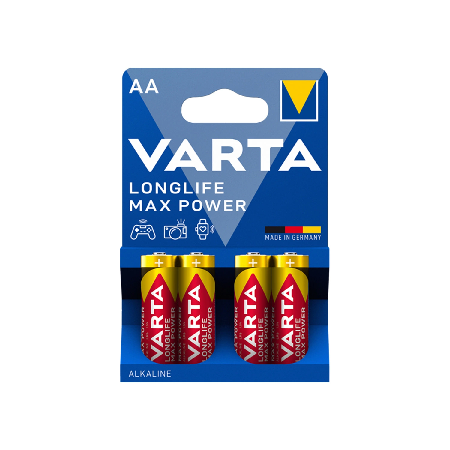 Varta Longlife Max Power AA - 4 pièces-image