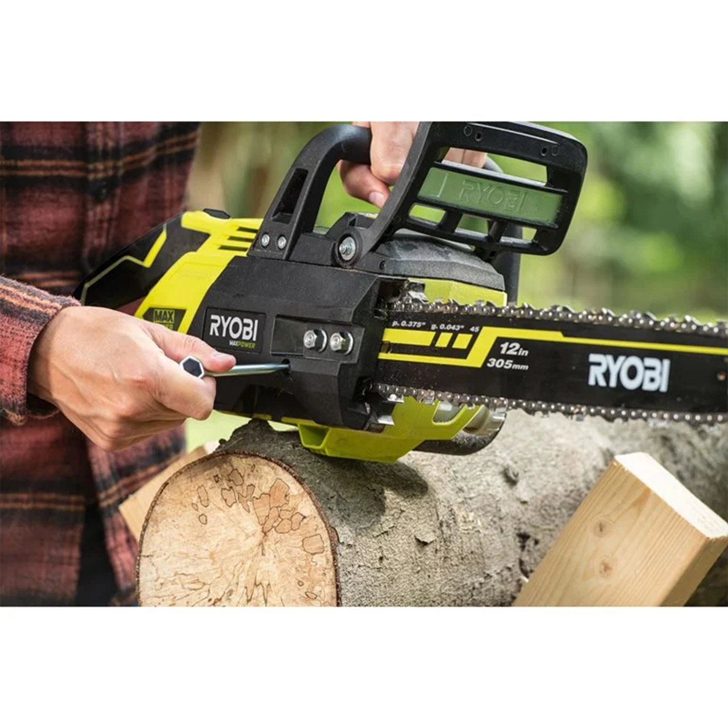 Ryobi RY36CSX40A-160 Tronçonneuse sans fil-image