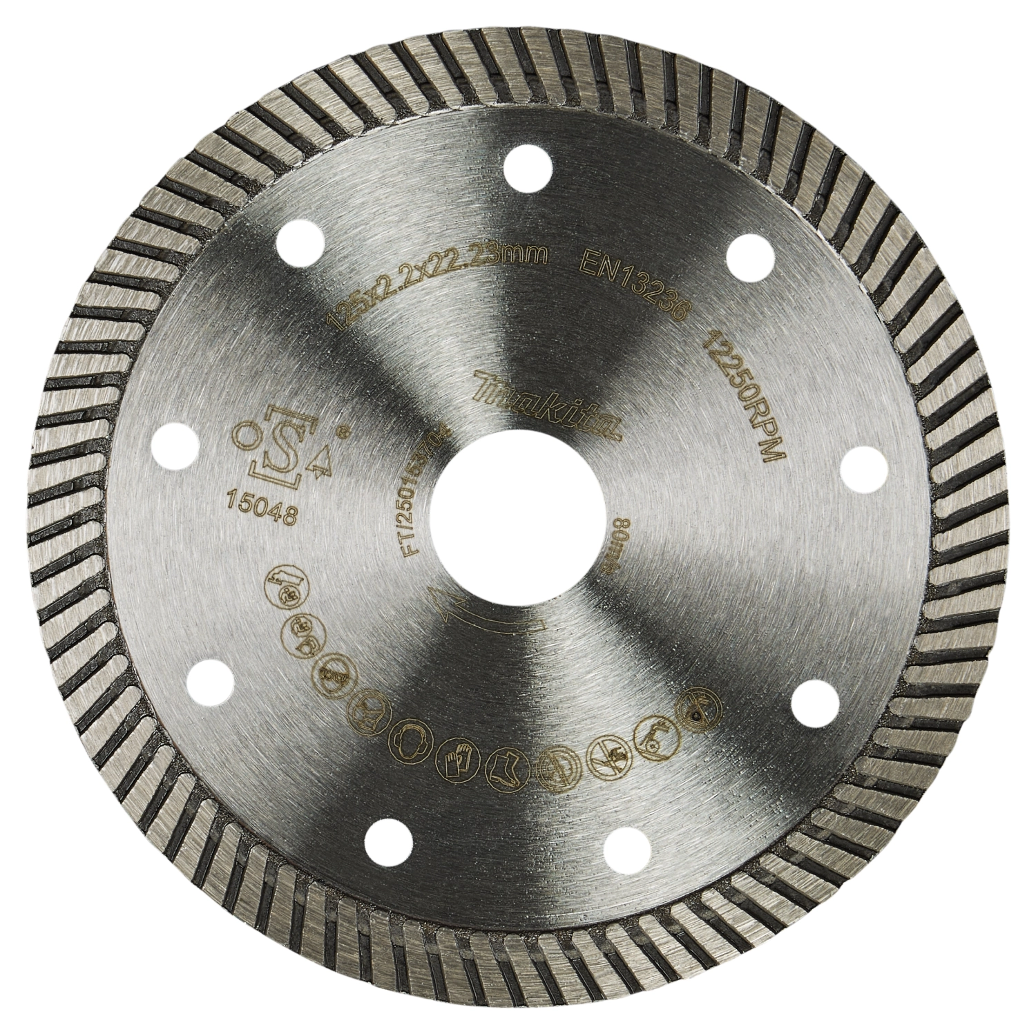 Makita D-80167 Diamantschijf - 125 mm - 22,23 mm-image