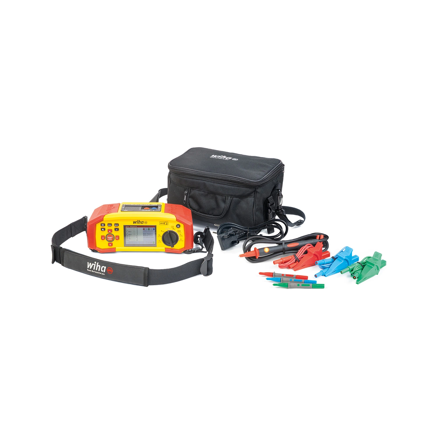 Wiha 47218 Installatietester set MFT one in etui - incl. toebehoren