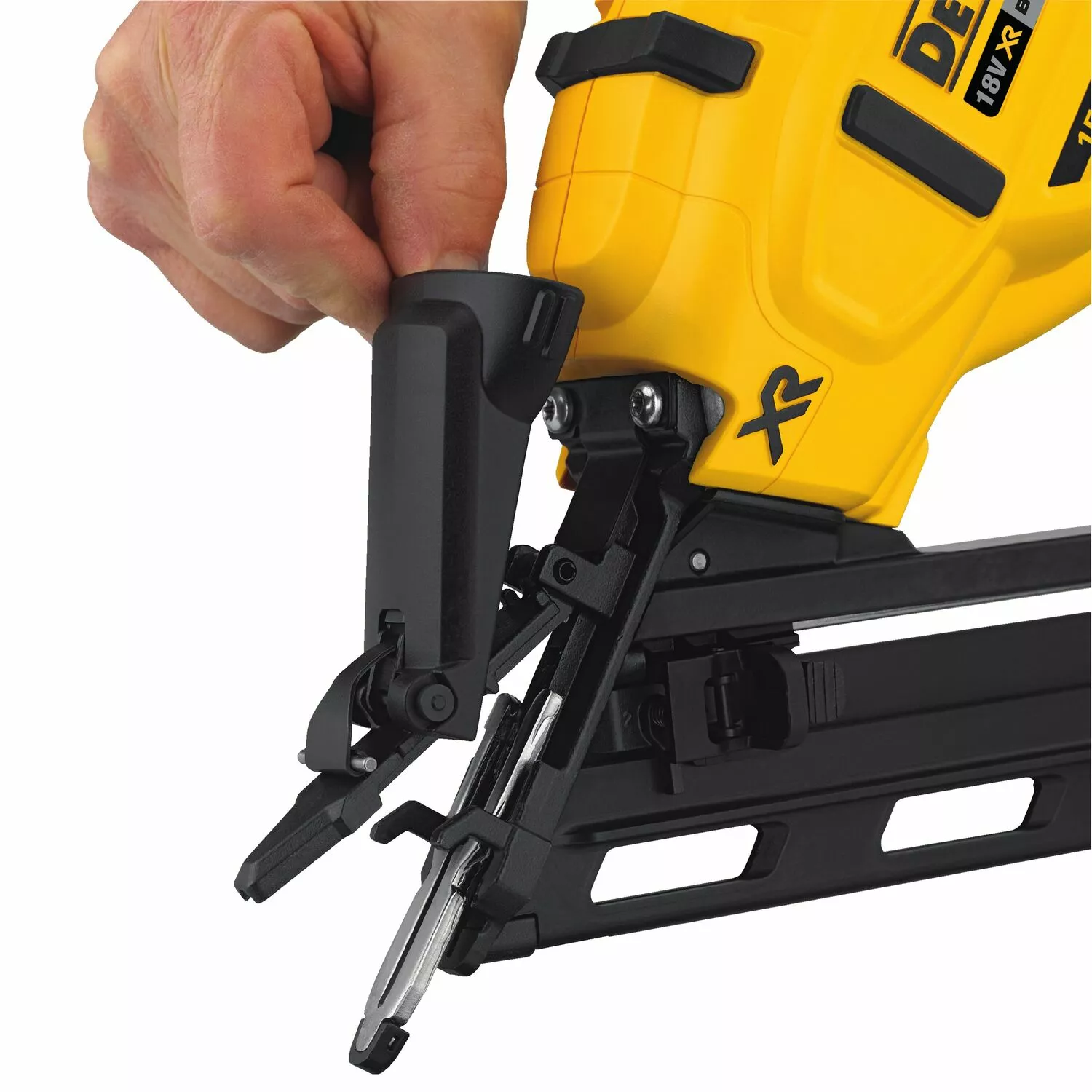 DeWALT DCN650P2-QW 18V Li-ion XR accu afwerktacker (2x 5.0Ah) in TSTAK-image
