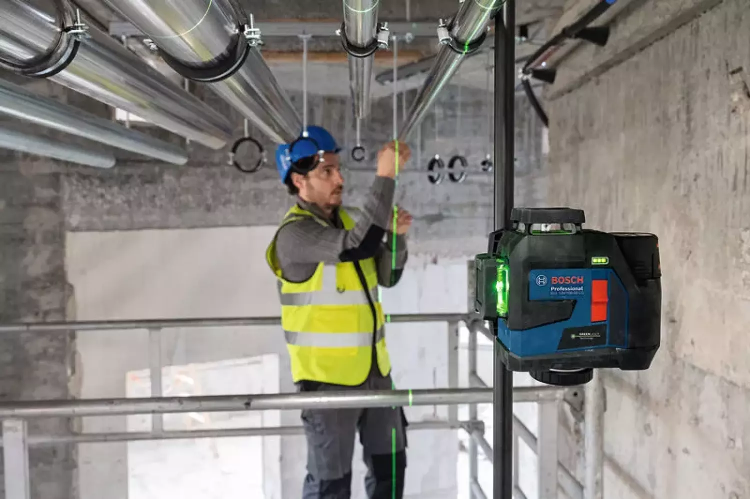 Bosch GLL 12V-100-33 CG 12V accu Lijnlaser in tas-image