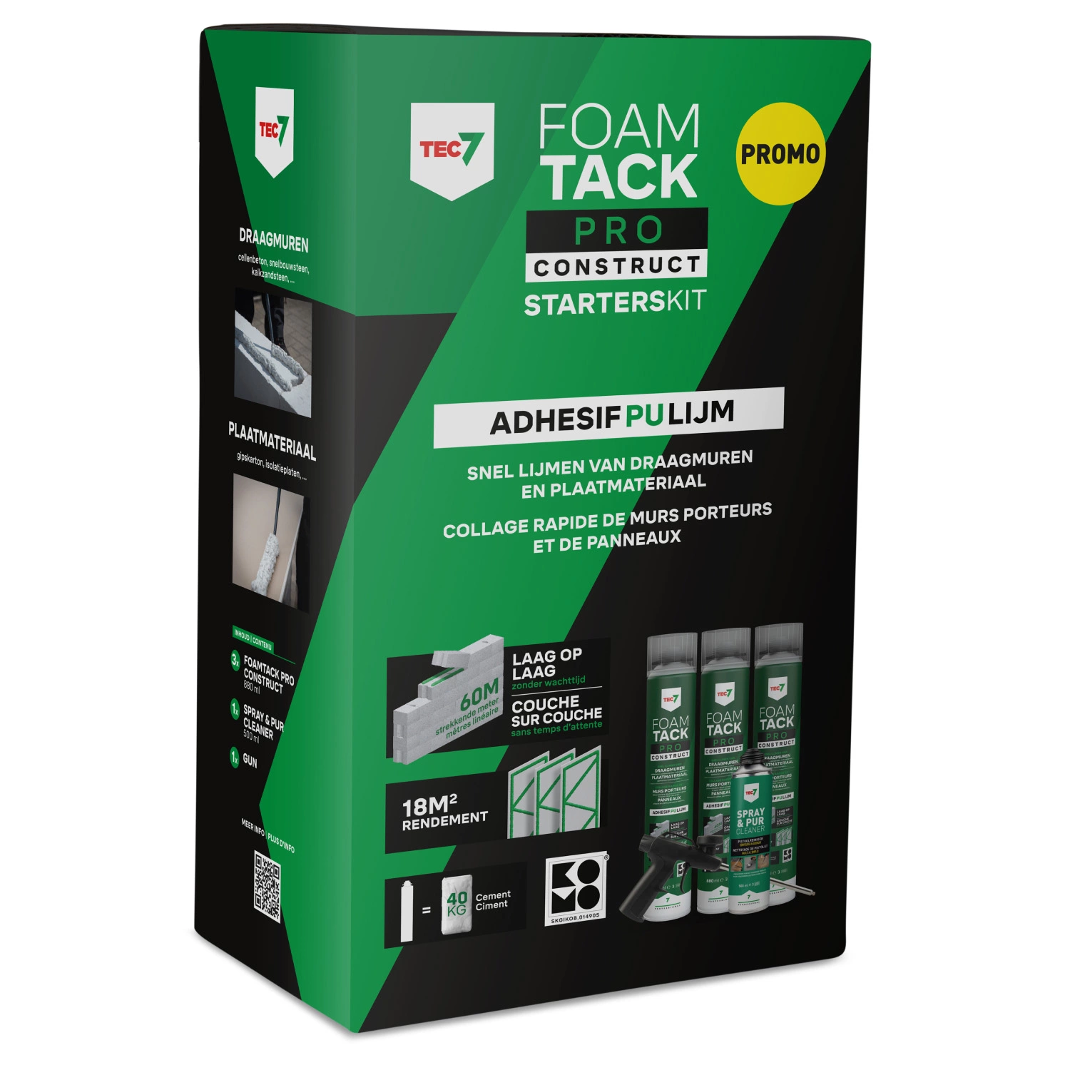 TEC7 Starterskit FoamTack Pro Construct-image