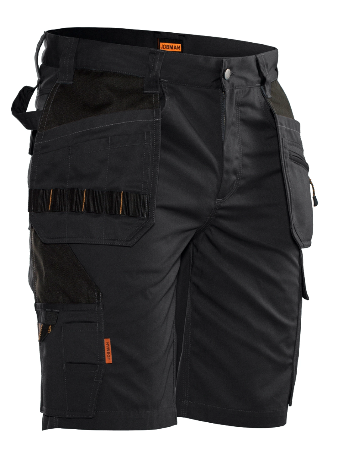 Jobman 2722 Werkbroek kort Holsterpocket - Maat 44 - Zwart-image