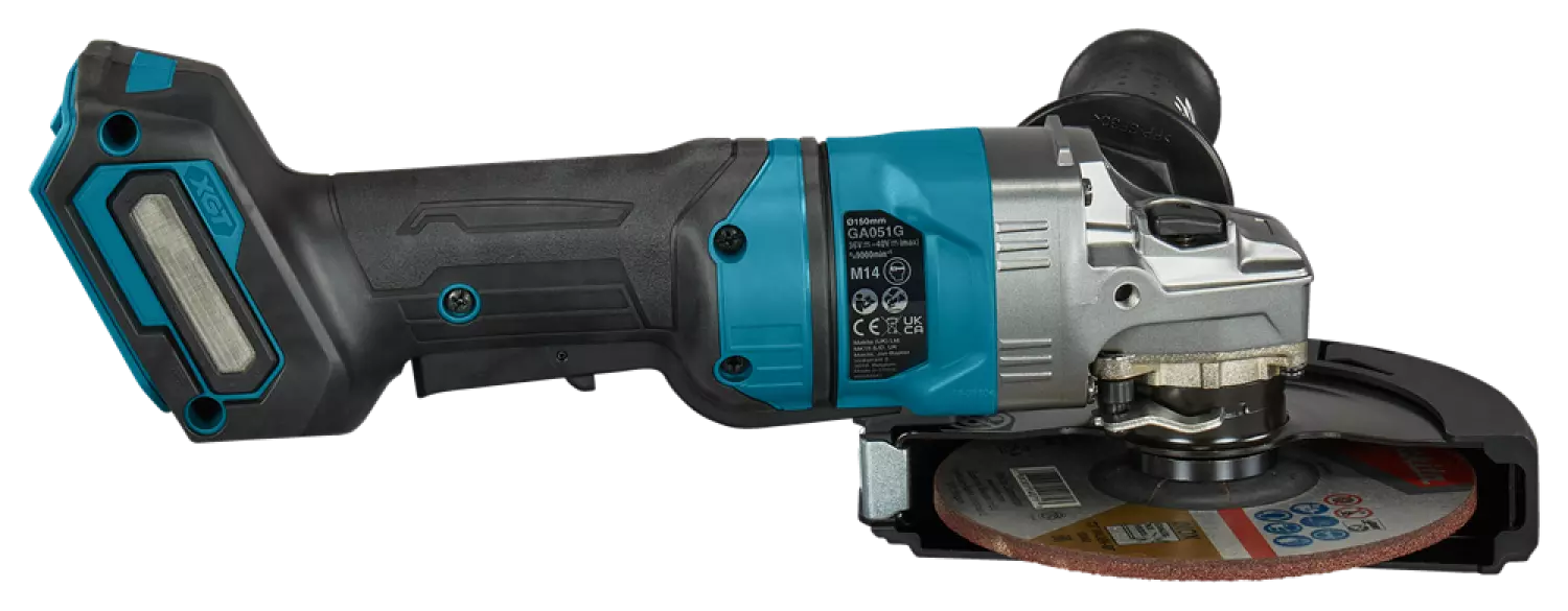 Makita GA051GZ Haakse Slijper Body - 36V Accu 150mm Veiligheidsschakelaar-image