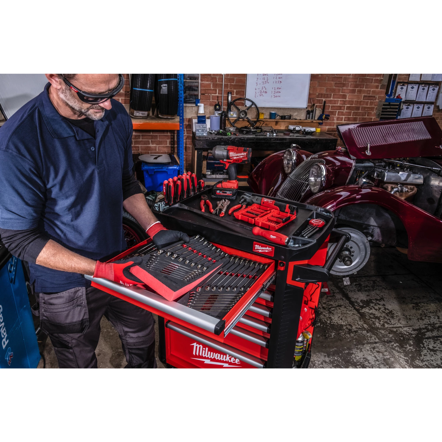 Milwaukee 4932479827 Foam Inlay Ring-steeksleutel set MAXBITE™-image