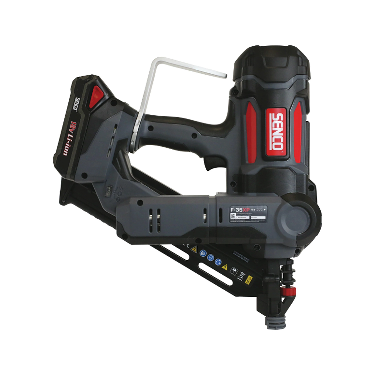 Senco F-35XP 18V Li-Ion Ensemble de cloueur sans fil  (2x 3,0Ah) dans une mallette-image