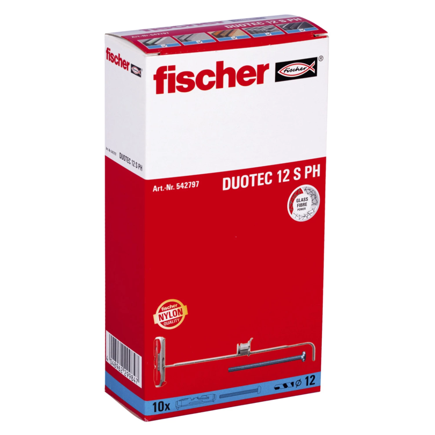 Fischer 542797 - Fischer DuoTec 12 S PH (10pcs)-image