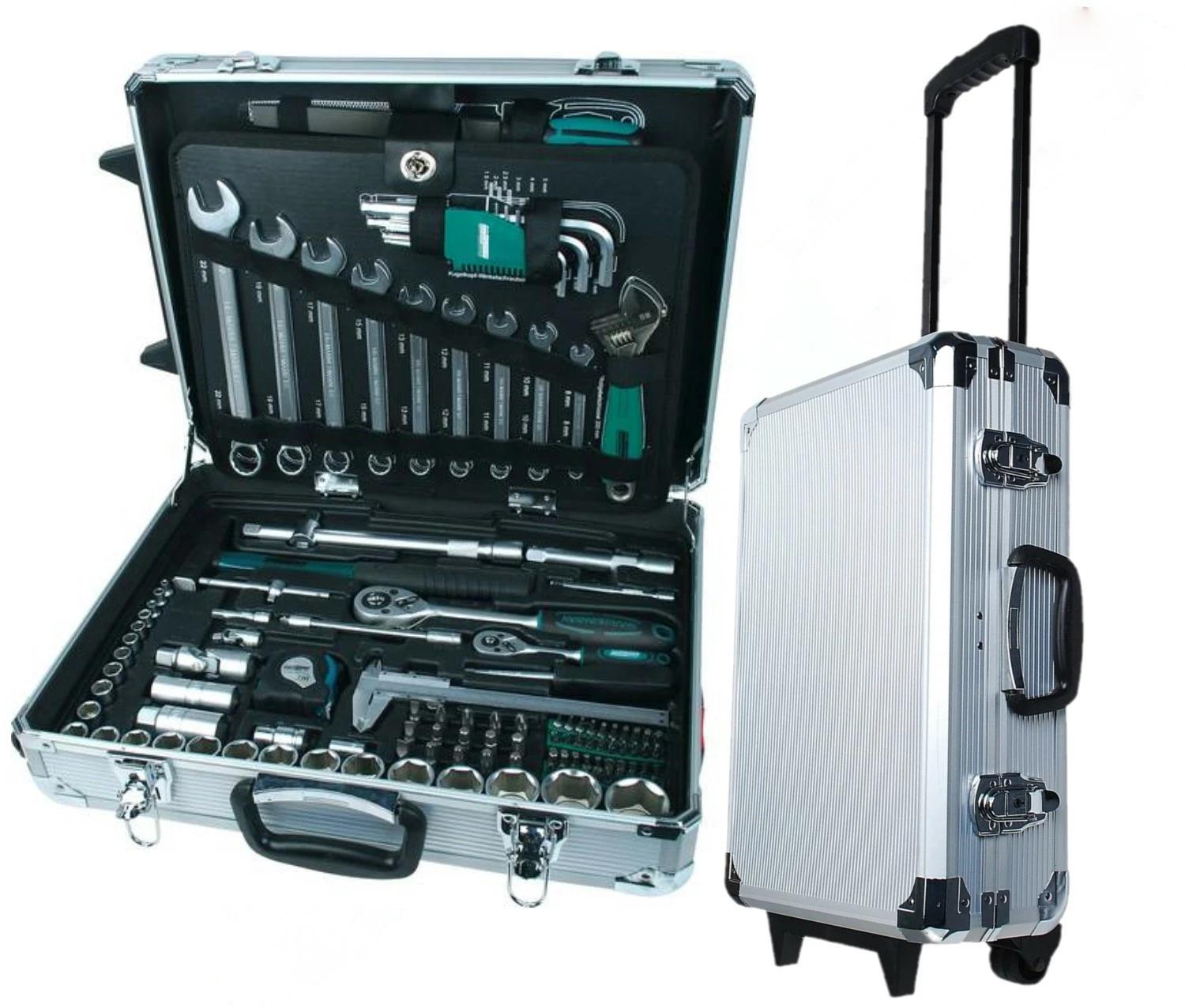 Brüder Mannesmann 29077 Gereedschapset in trolley - 159-delig-image