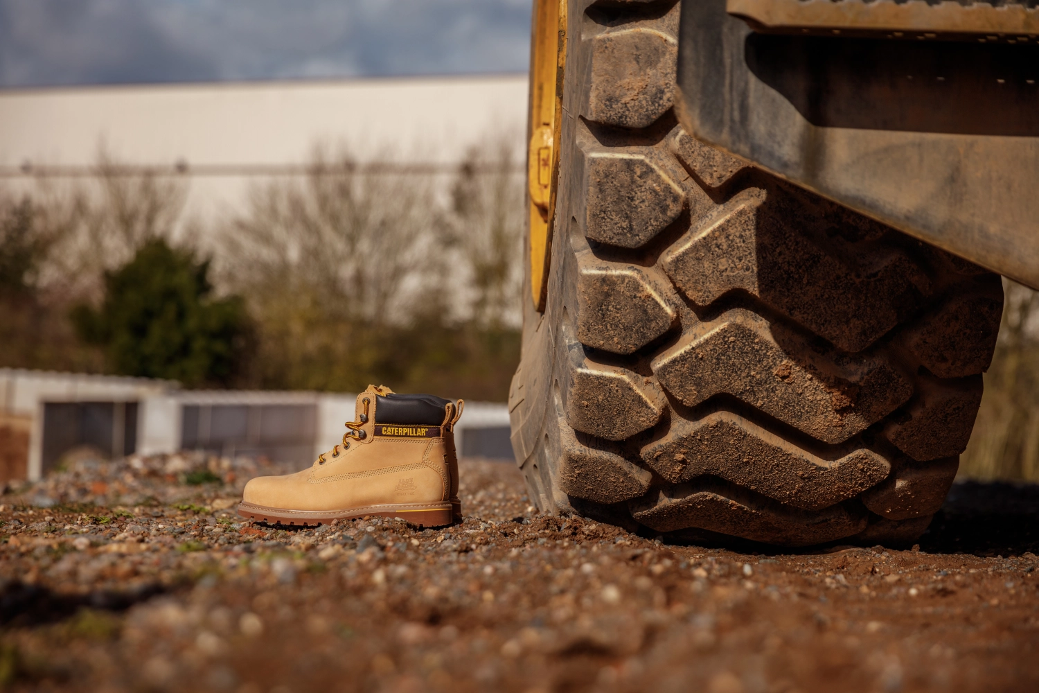 Caterpillar Holton Chaussures de travail S3 Miel - Taille 40 - UK 6-image