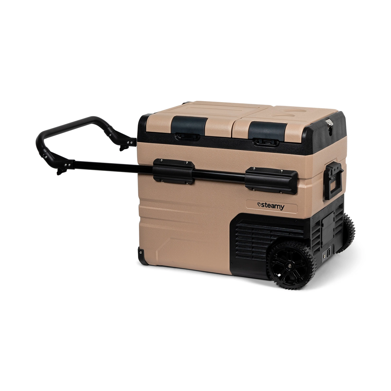 Steamy-E SECTAW45 Glacière à compresseur électrique sur roues Dual Zone - 45L-image