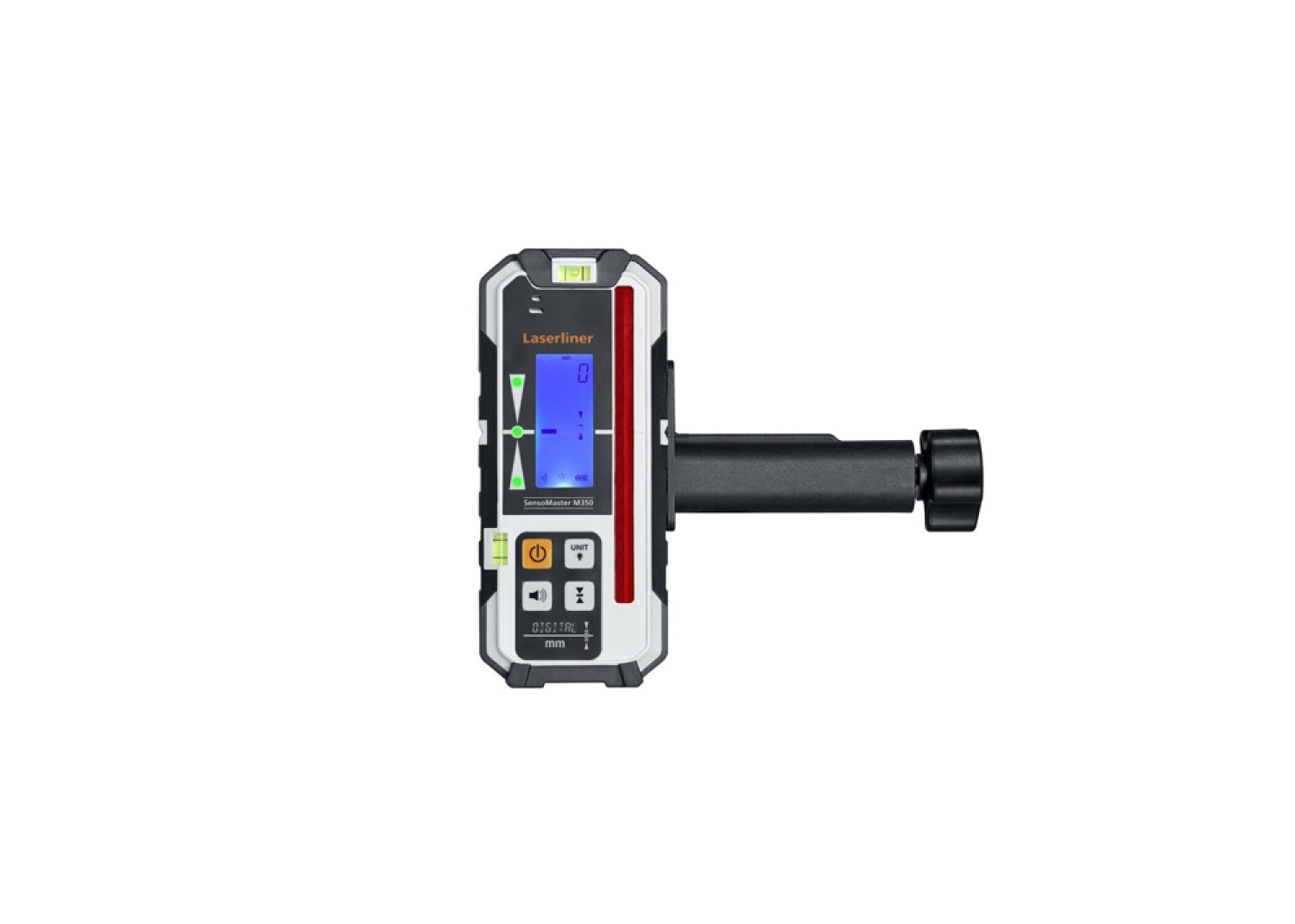 Laserliner SensoMaster M350 Récepteur manuel pour laser rotatif - Rouge - 350 m-image