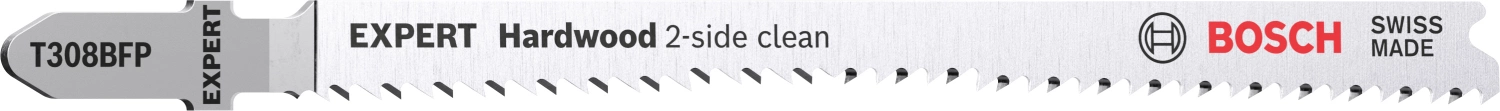 Bosch EXPERT 2608900548 - EXPERT Lame de scie sauteuse T308BFP 5pcs Hardwood 2-side clean precision-image