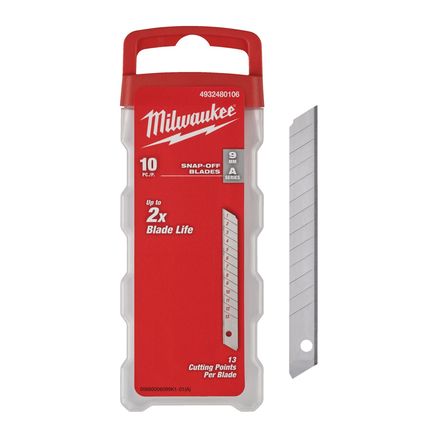 Milwaukee 4932480106 Afbreekmesjes - 9mm (10st.)-image