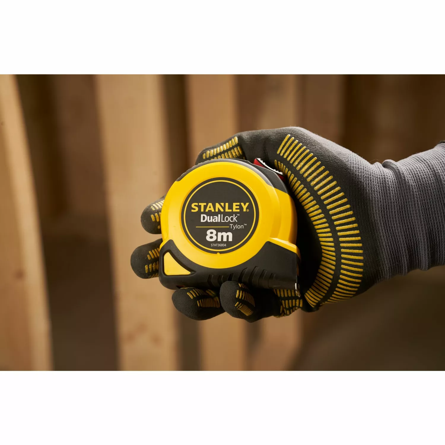 Stanley STHT36804-0 Mètre à ruban Tylon Duallock - 8m x 25mm-image