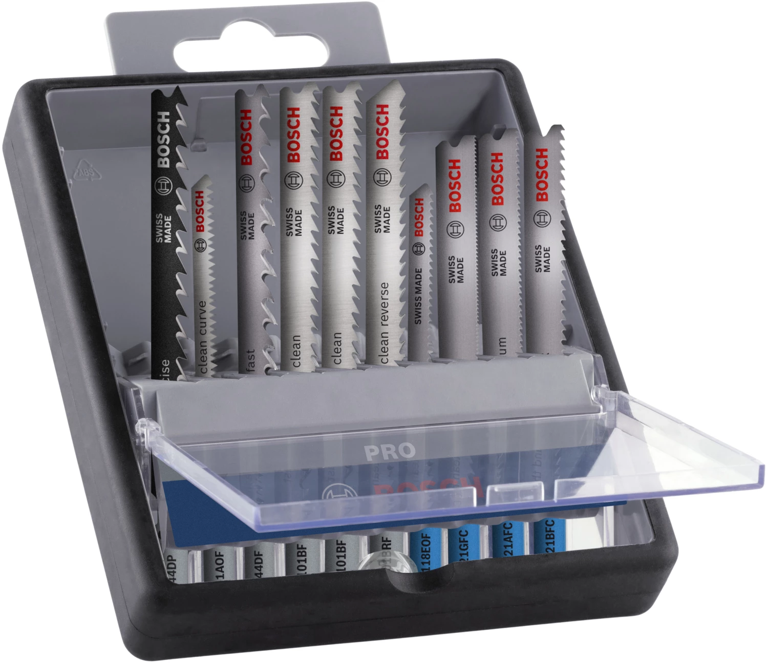 Bosch 2607011943 PRO 10-delige Hout en Metaal zaagbladenset in Robustline cassette - 100mm-image