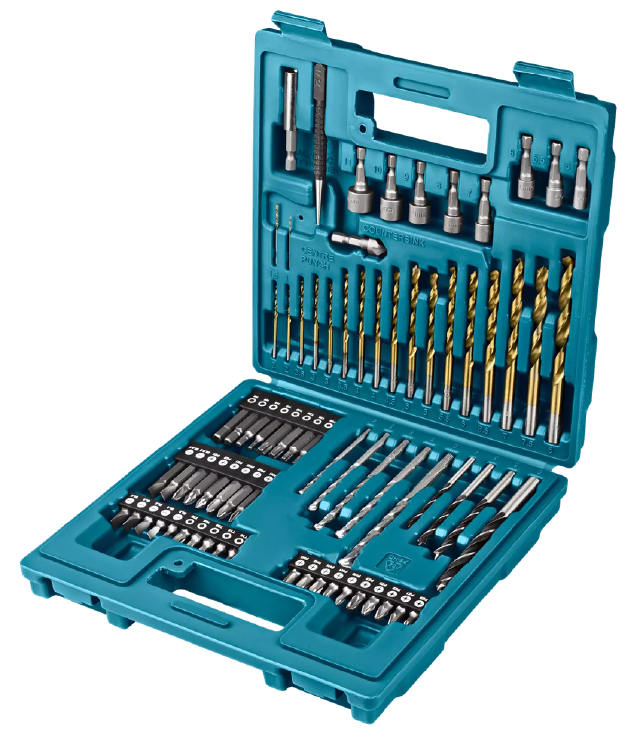 Makita B-49373 Jeu d'embouts de vissage et de perçage - 75 pièces-image