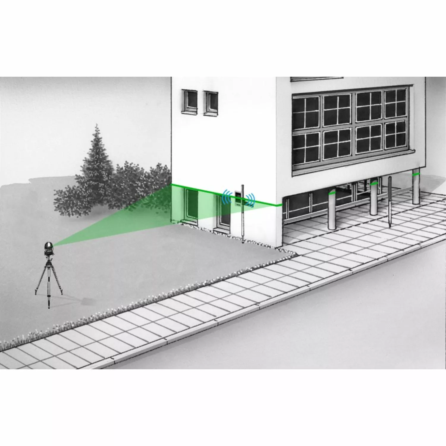 Laserliner CombiRangeXtender 40 Laserontvanger - 40m-image