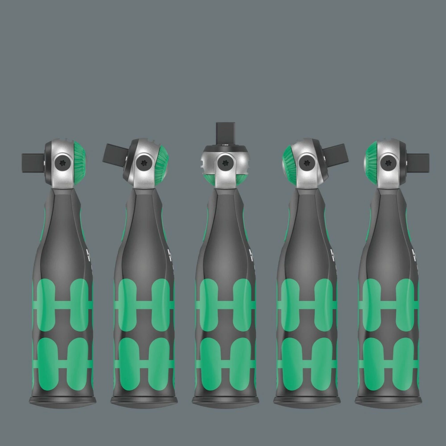 Wera 05004285001 27-delige 8009 Zyklop Pocket Set 4 Ratel- en doppenset - 3/8" + 1/4"-image