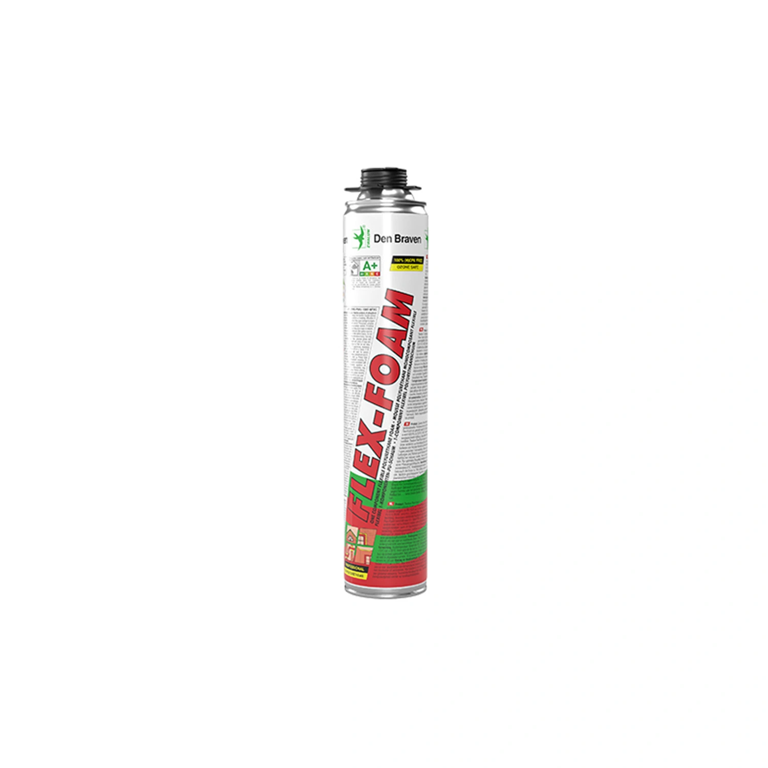 Zwaluw Den Braven 31054805 Mousse polyuréthane Flex-Foam - Isolante - 750 ml